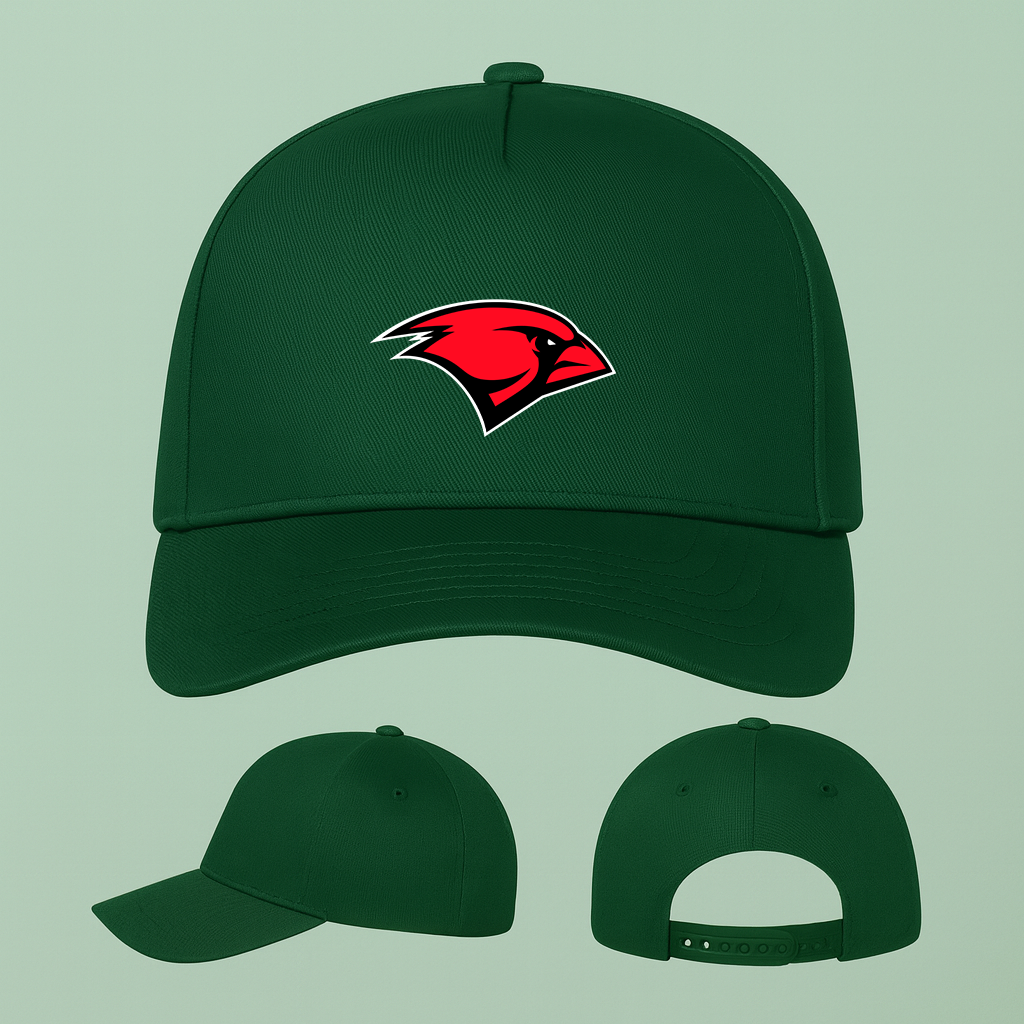 Incarnate Word Cardinals Logo Five Panel Twill Snapback Cap