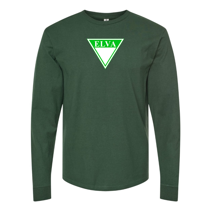 Men's Elva Logo Long Sleeve T-Shirt