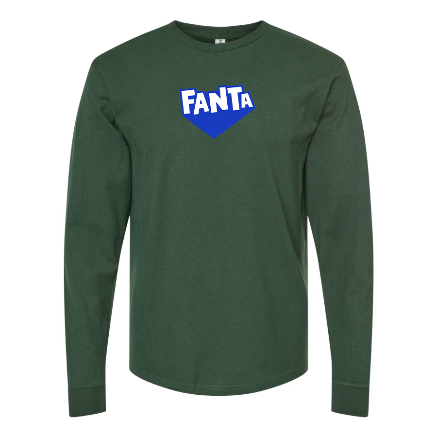 Men's Fanta Logo Long Sleeve T-Shirt
