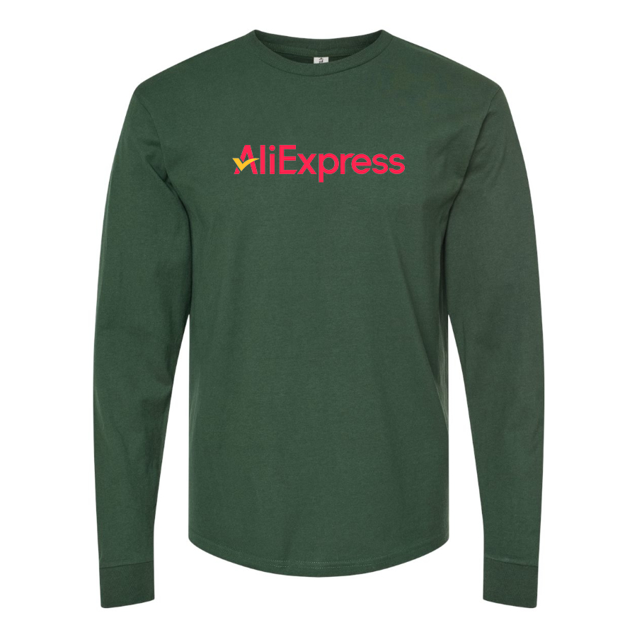 Men's AliExpress Logo Long Sleeve T-Shirt