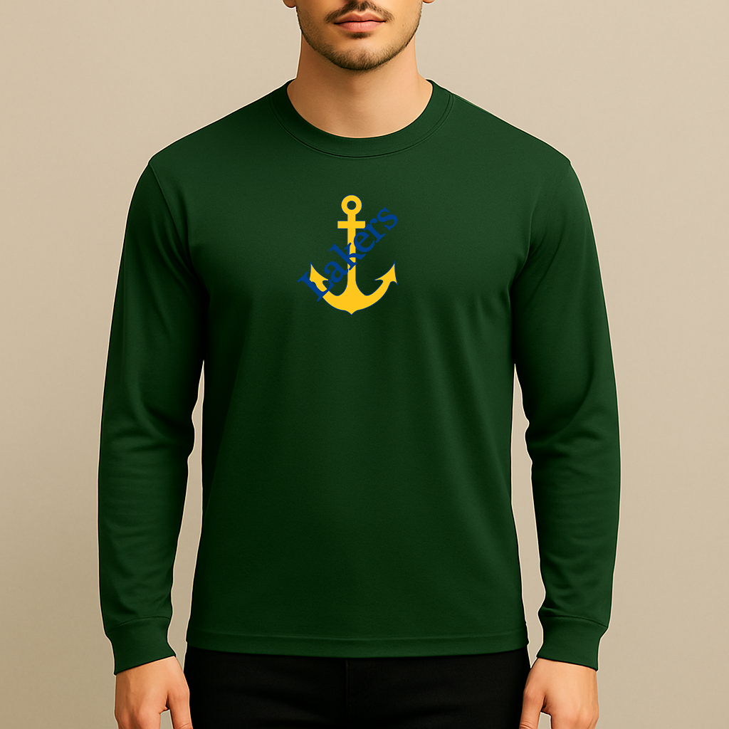 Men's Lake Superior State Lakers Logo Long Sleeve T-Shirt