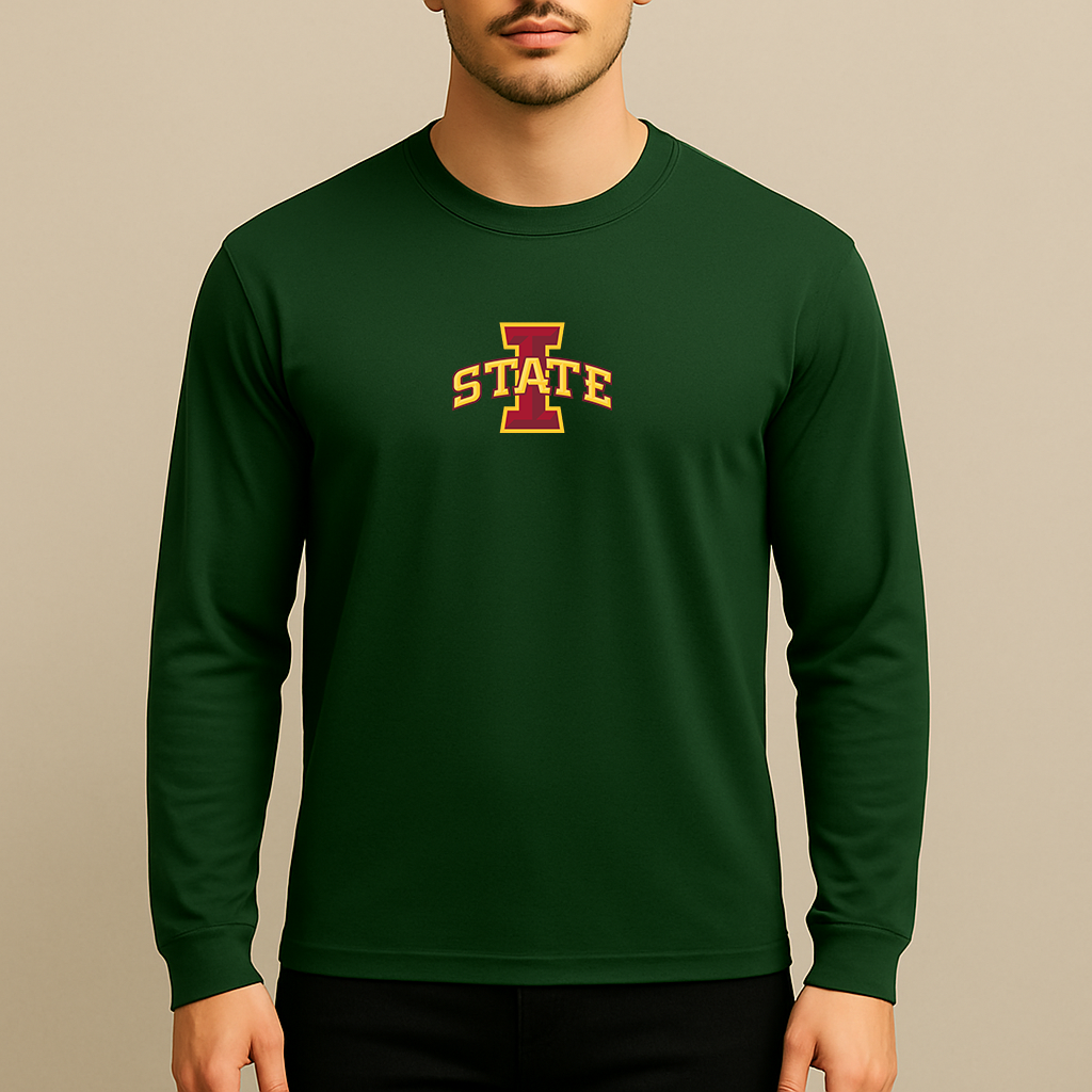 Men's Iowa State Cyclones Logo Long Sleeve T-Shirt