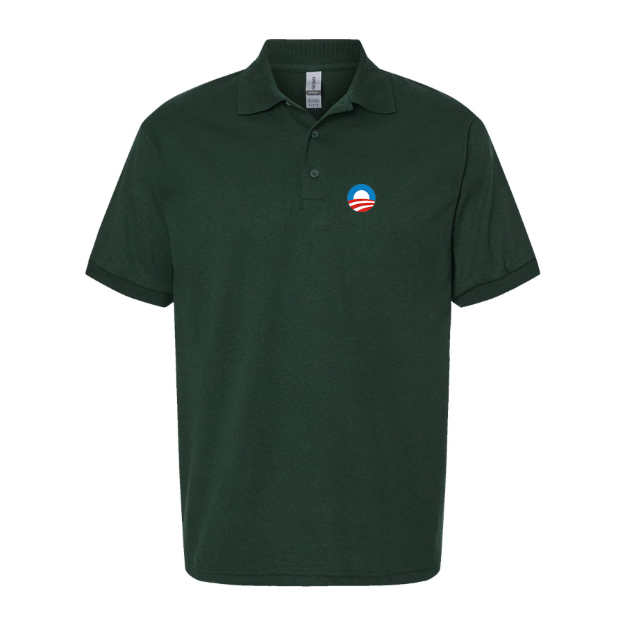 Men's Obama Logo Dry Blend Polo