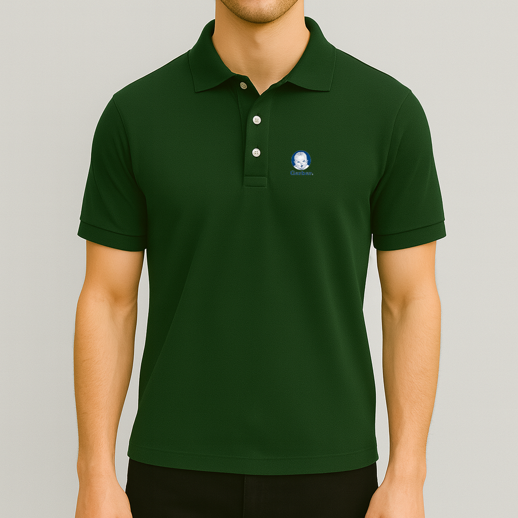 Men's Gerber Life Insurance Logo Dry Blend Polo