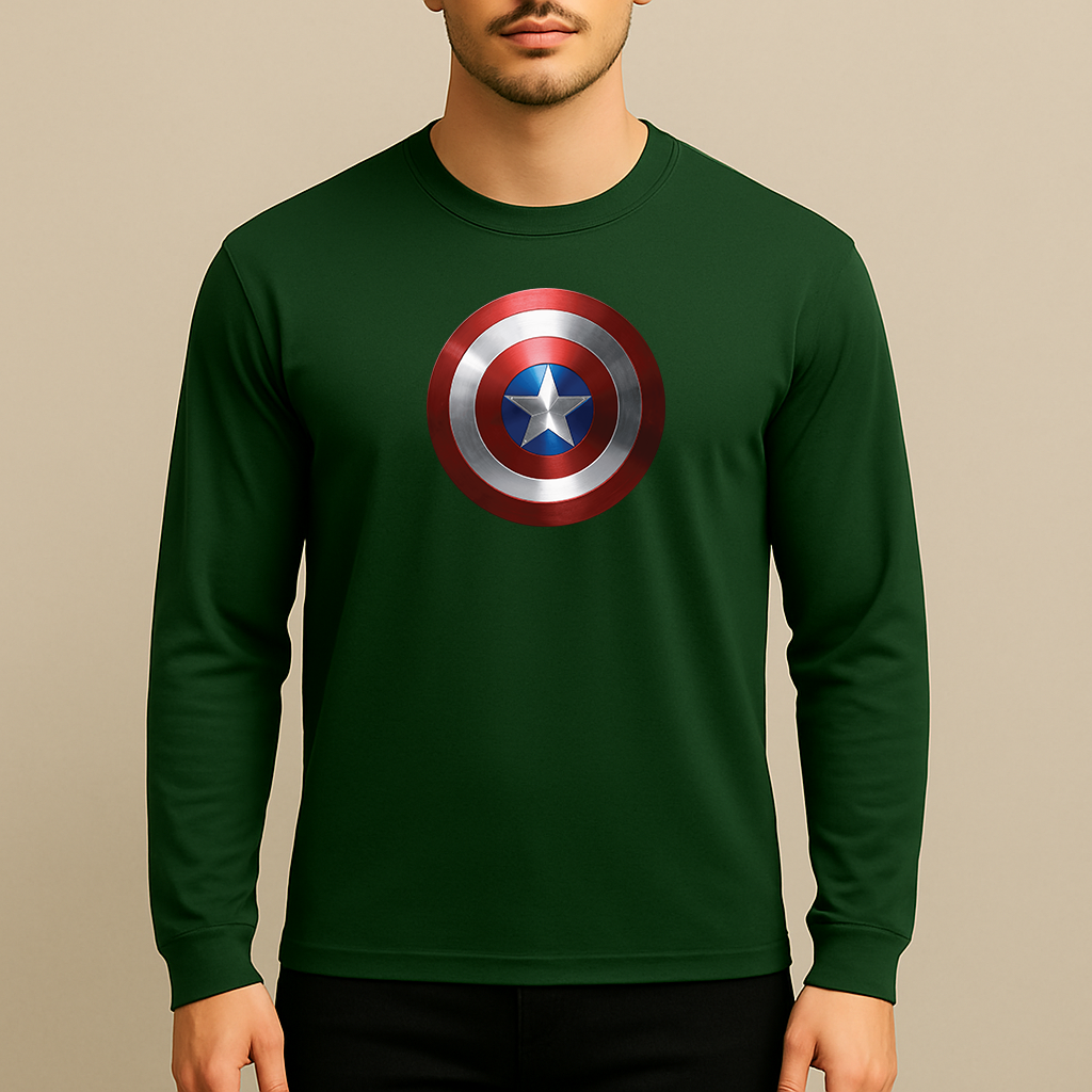 Captain America Long Sleeve T-Shirt