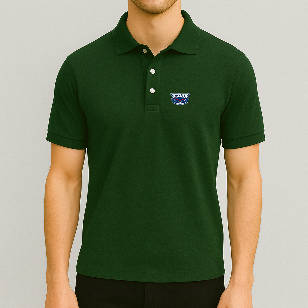 Men's Florida Atlantic Owls Logo Dry Blend Polo