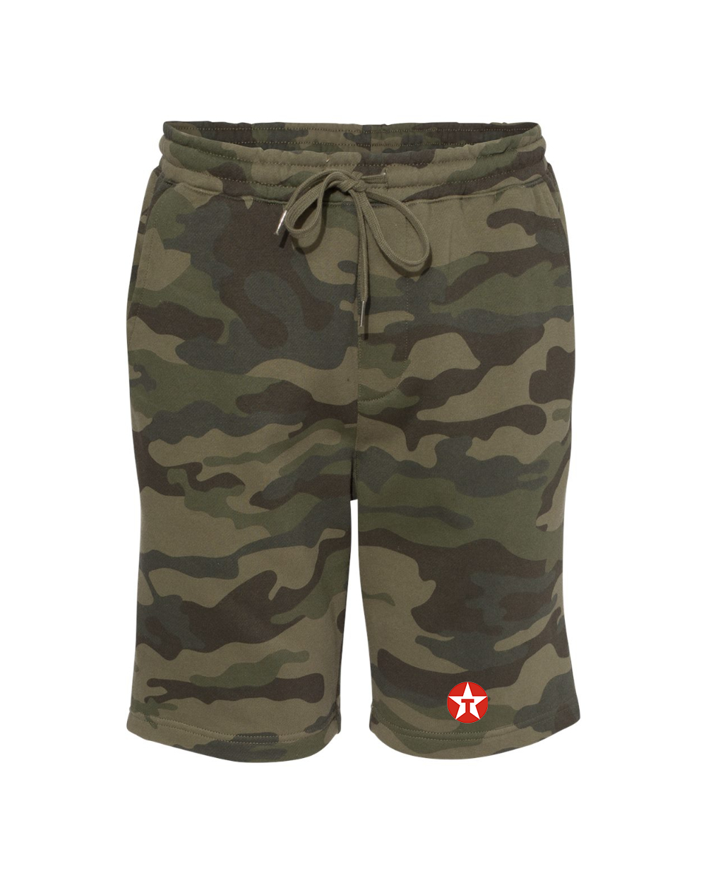 Men's Texaco Logo Independent Trading Co Midweight Fleece Shorts