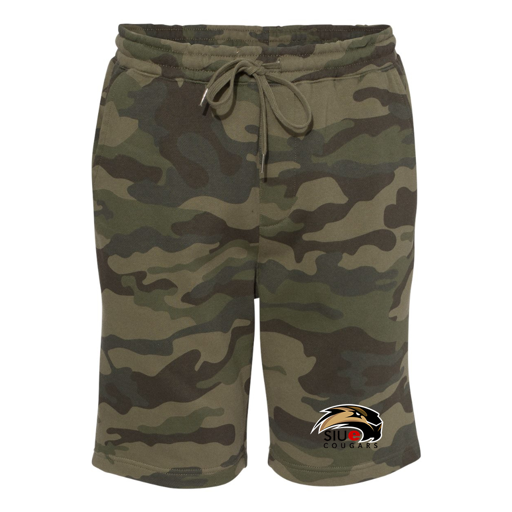 Men's SIU Edwardsville Cougars Logo Independent Trading Co Midweight Fleece Shorts