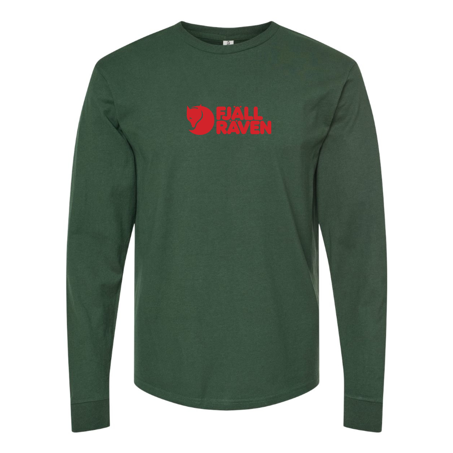 Men's Fjallraven Logo Long Sleeve T-Shirt