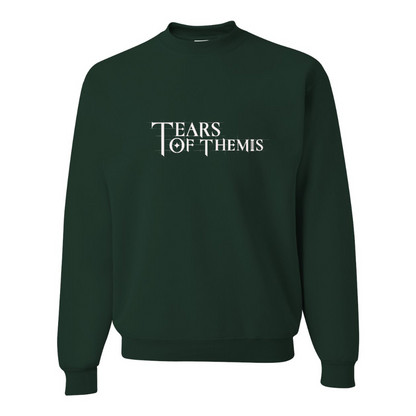 Men's Tear Of Themis Logo JERZEES NuBlend Crewneck Sweatshirt