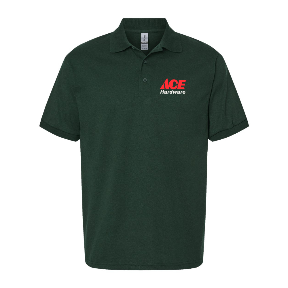 Men's ACE Hardware Logo Gildan Dry Blend Jersey Polo