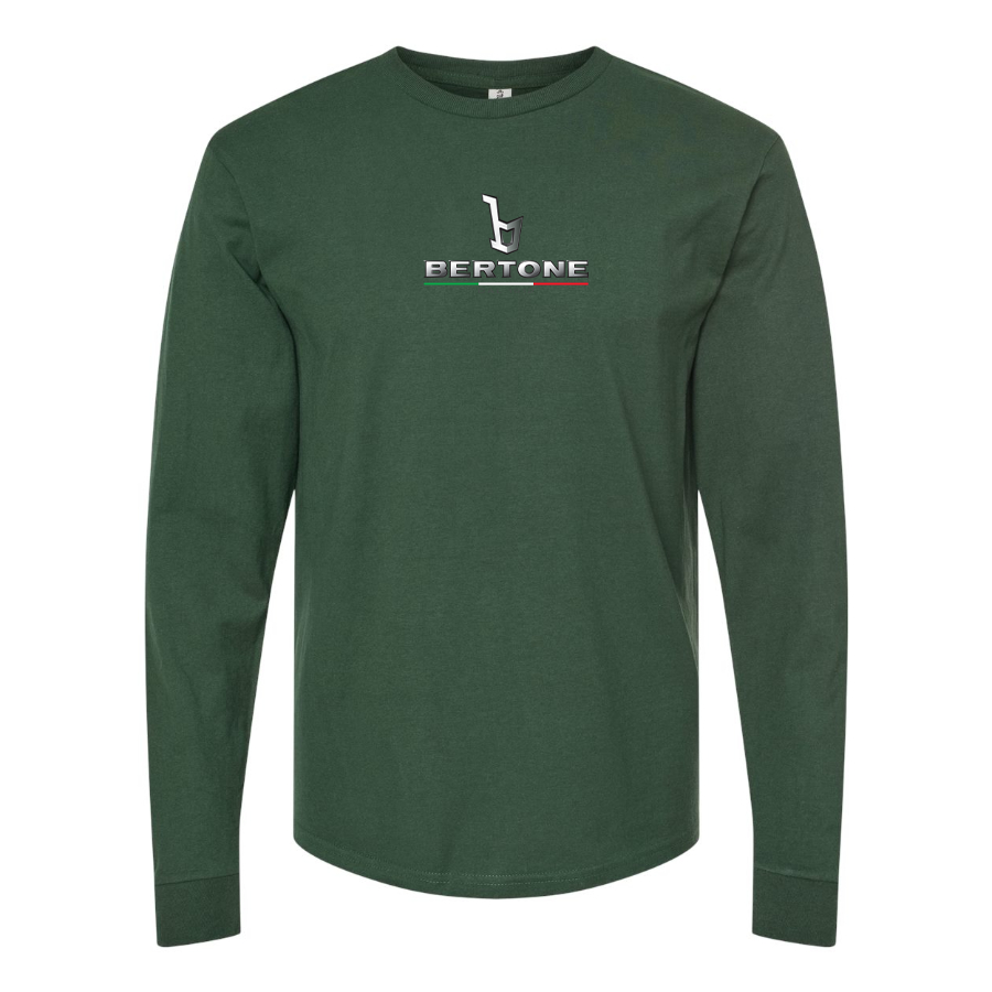 Men's Bertone Logo Long Sleeve T-Shirt