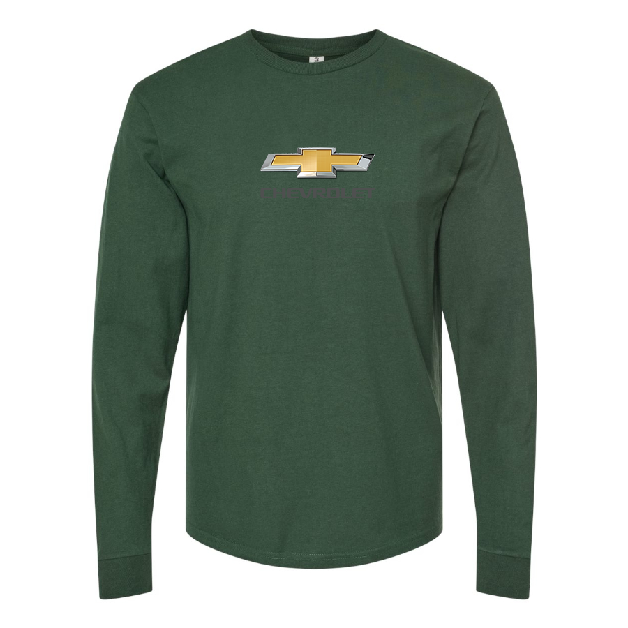 Men's Chevrolet Logo Long Sleeve T-Shirt