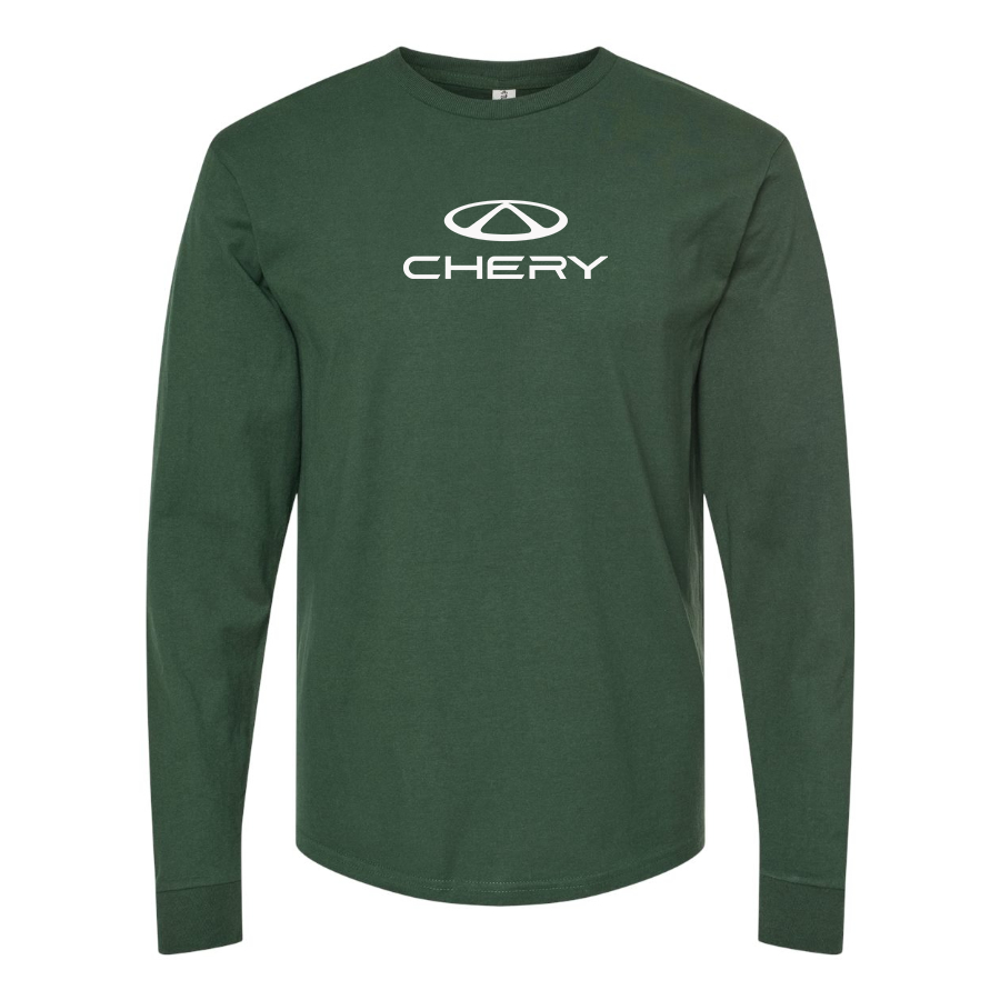Men's Chery Logo Long Sleeve T-Shirt