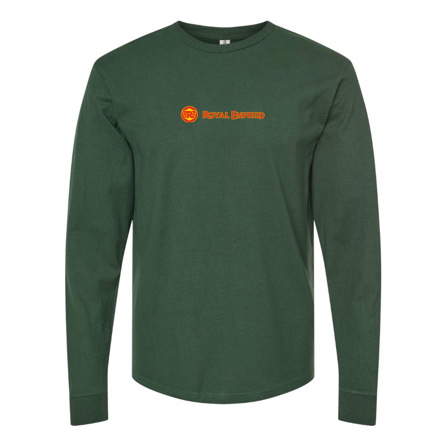 Men's Royal Enfield Logo Long Sleeve T-Shirt