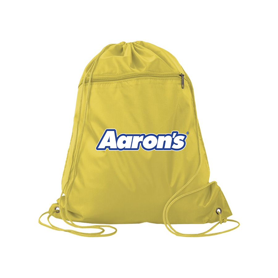 Aaron_s Logo Q-Tees - Polyester Cinchpack