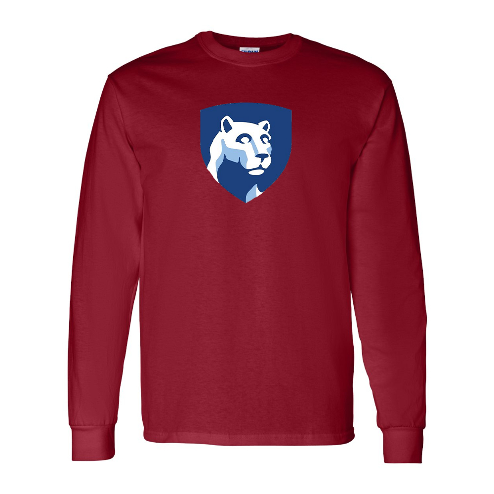 Men's Penn State Symbol Gildan Heavy Cotton Long Sleeve T-Shirt