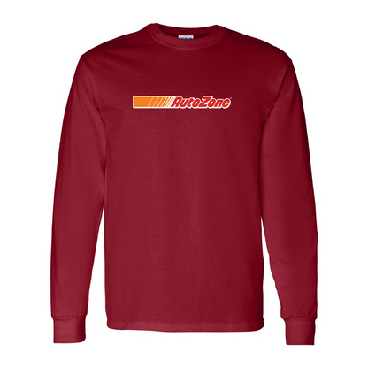 Men's AutoZone Logo Gildan Heavy Cotton Long Sleeve T-Shirt