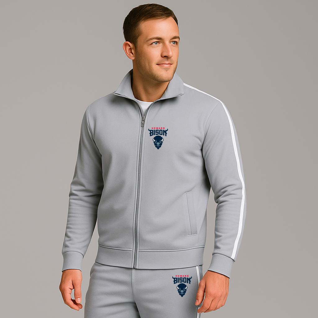 Men's Howard Bison Logo Dri-Fit TrackSuit