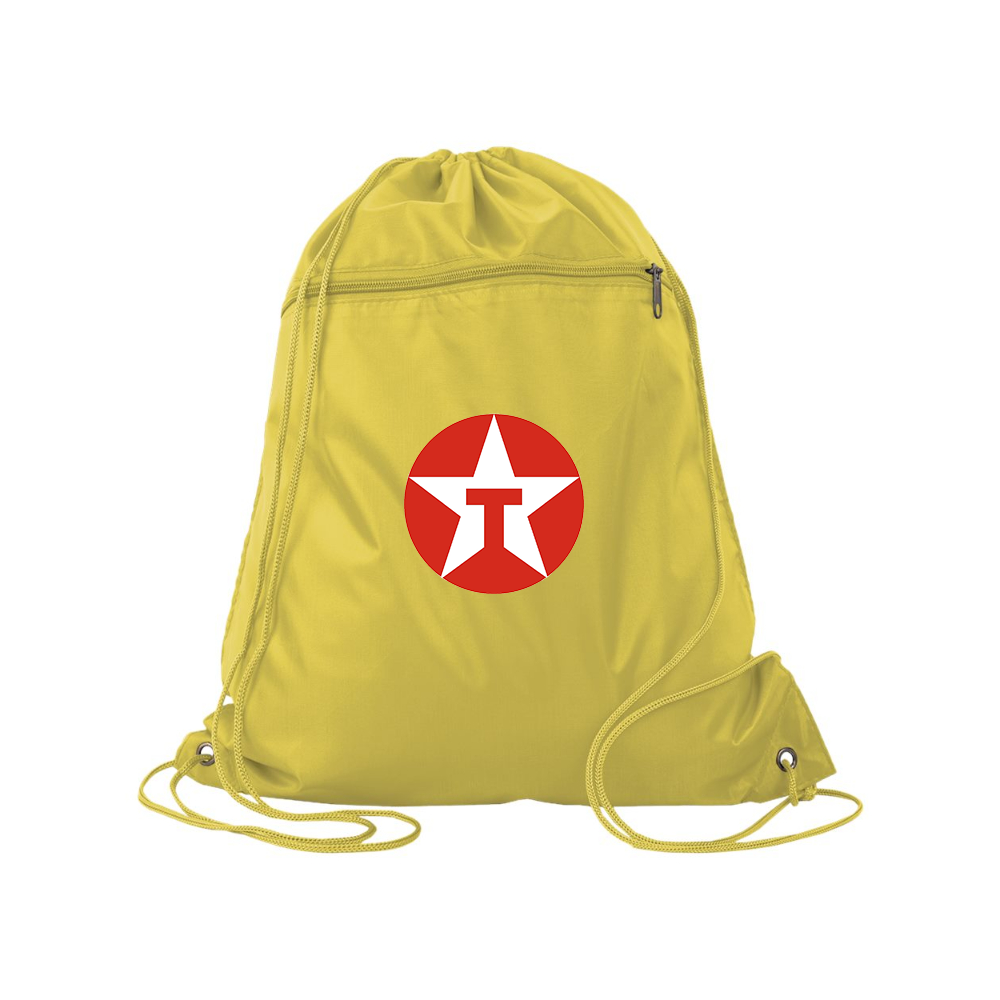 Texaco Logo Q-Tees - Polyester Cinchpack