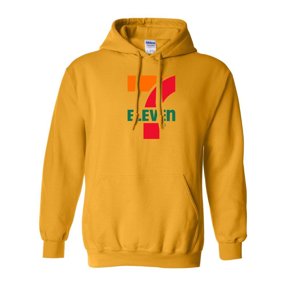 Men's 7 Eleven Logo Gildan  Heavy Blend Hooded Sweatshirt