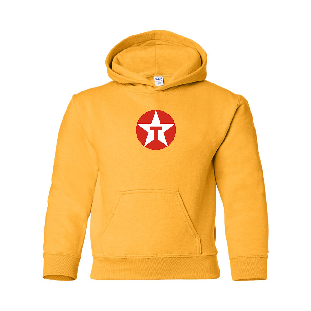 Youth Texaco Logo Gildan Heavy Blend  Hooded Sweatshirt