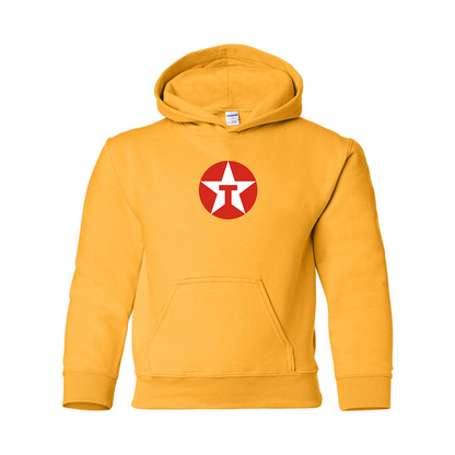 Youth Texaco Logo Gildan Heavy Blend  Hooded Sweatshirt