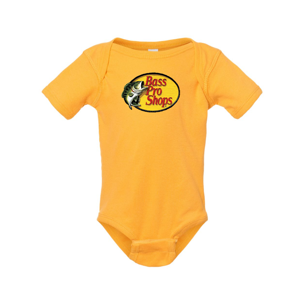 Bass Pro Shops Logo Rabbit Skins Infant Baby Rib Bodysuit