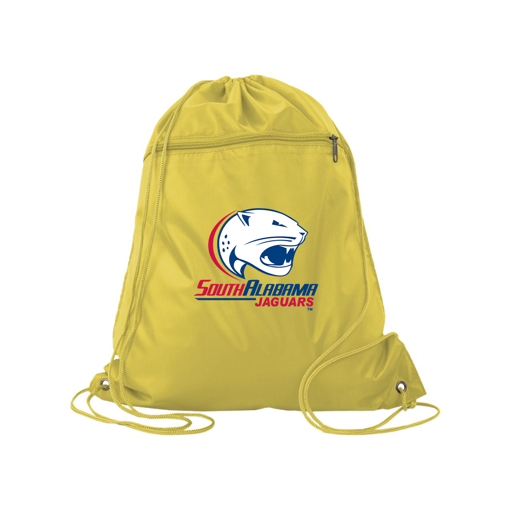 South Alabama Jaguars Logo Q-Tees - Polyester Cinchpack