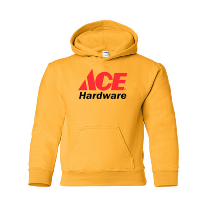 Youth ACE Hardware Logo Gildan Heavy Blend  Hooded Sweatshirt