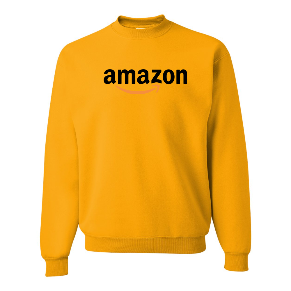 Men's Amazon Logo  JERZEES NuBlend Crewneck Sweatshirt