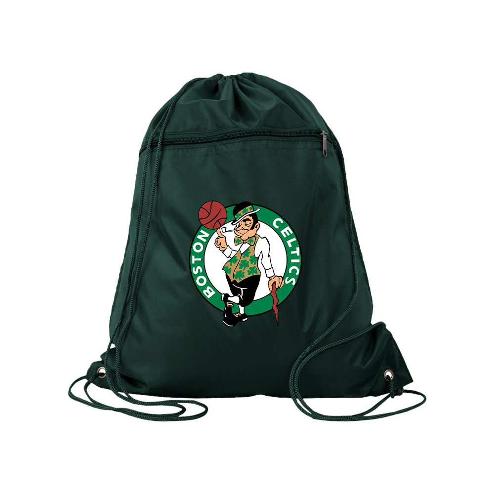 Boston Celtics Logo Q-Tees - Polyester Cinchpack