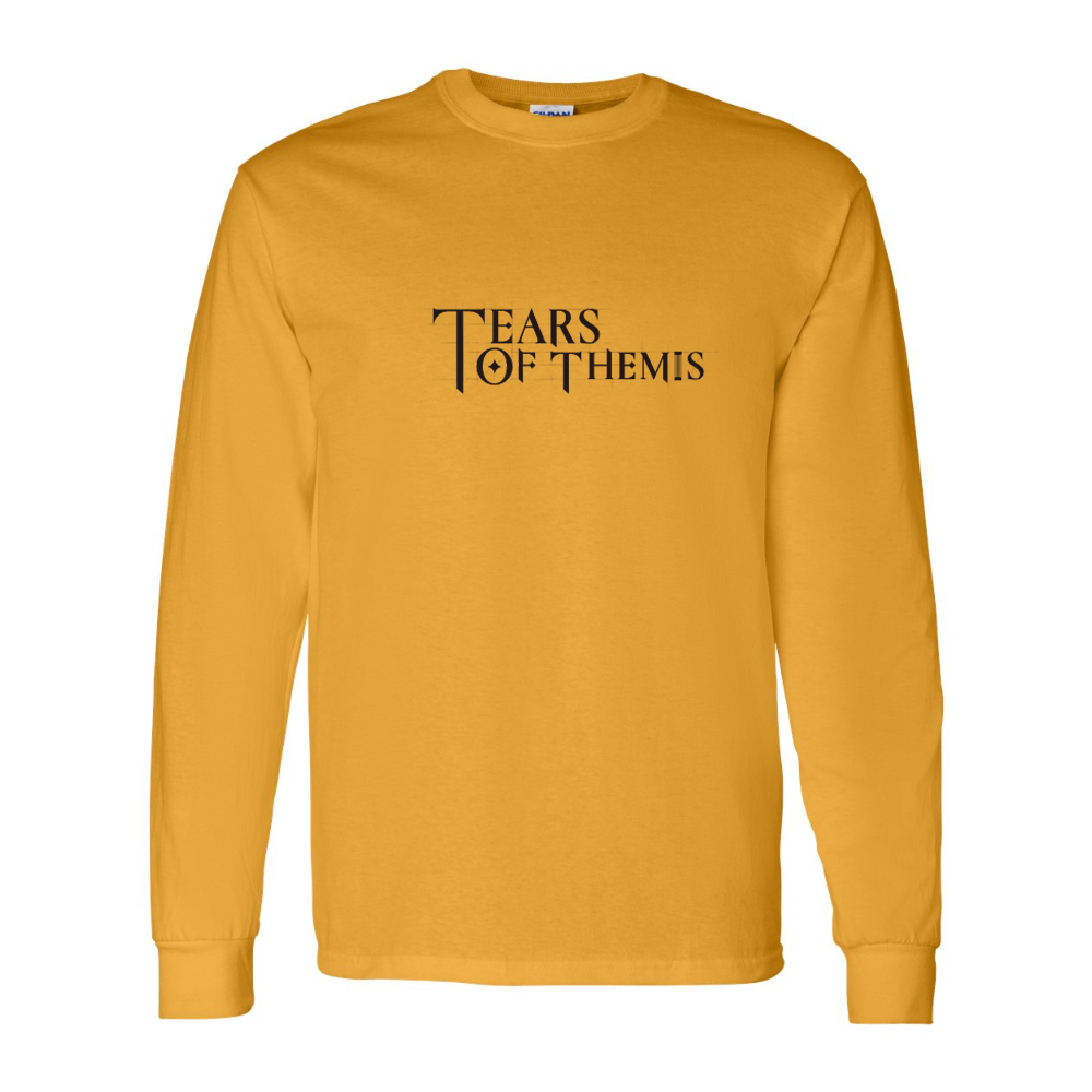 Men's Tear Of Themis Logo Gildan Heavy Cotton Long Sleeve T-Shirt