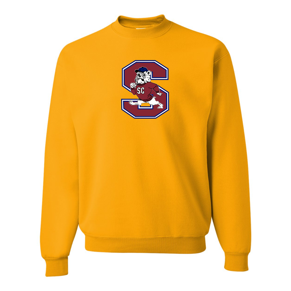 Men's South Carolina State Bulldogs Logo JERZEES NuBlend Crewneck Sweatshirt