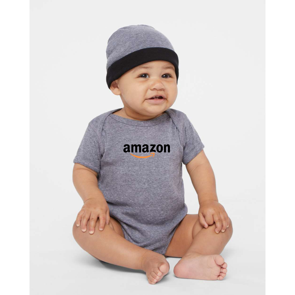 Amazon Logo Rabbit Skins Infant Baby Rib Bodysuit