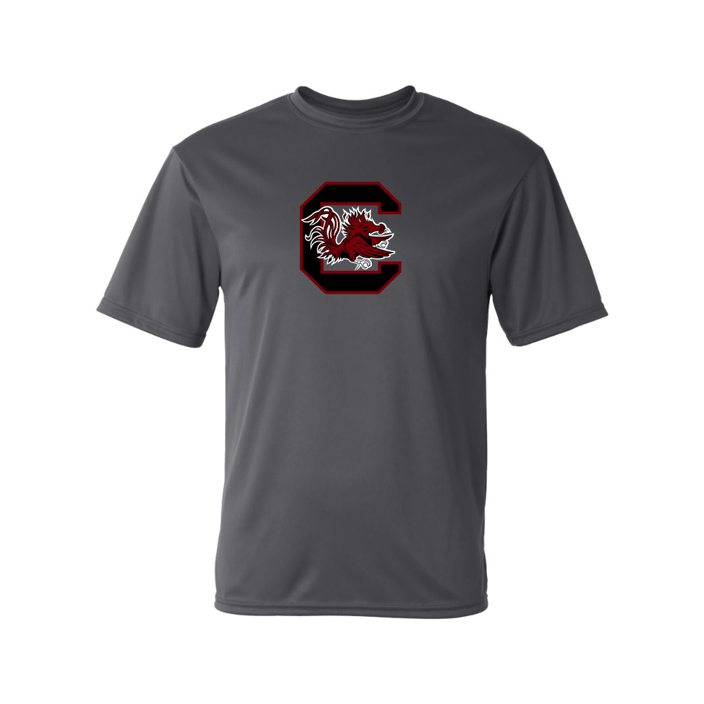 Men's South Carolina Gamecocks Logo Polyester T-Shirt