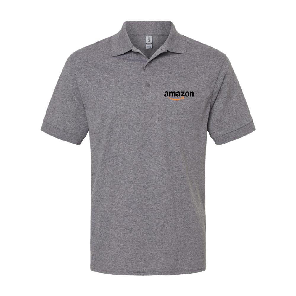 Men's Amazon Logo Gildan Dry Blend Jersey Polo
