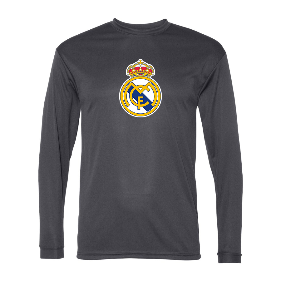 Men’s  Real Madrid Soccer   - C2 Sport - Performance Long Sleeve T-Shirt - 5104