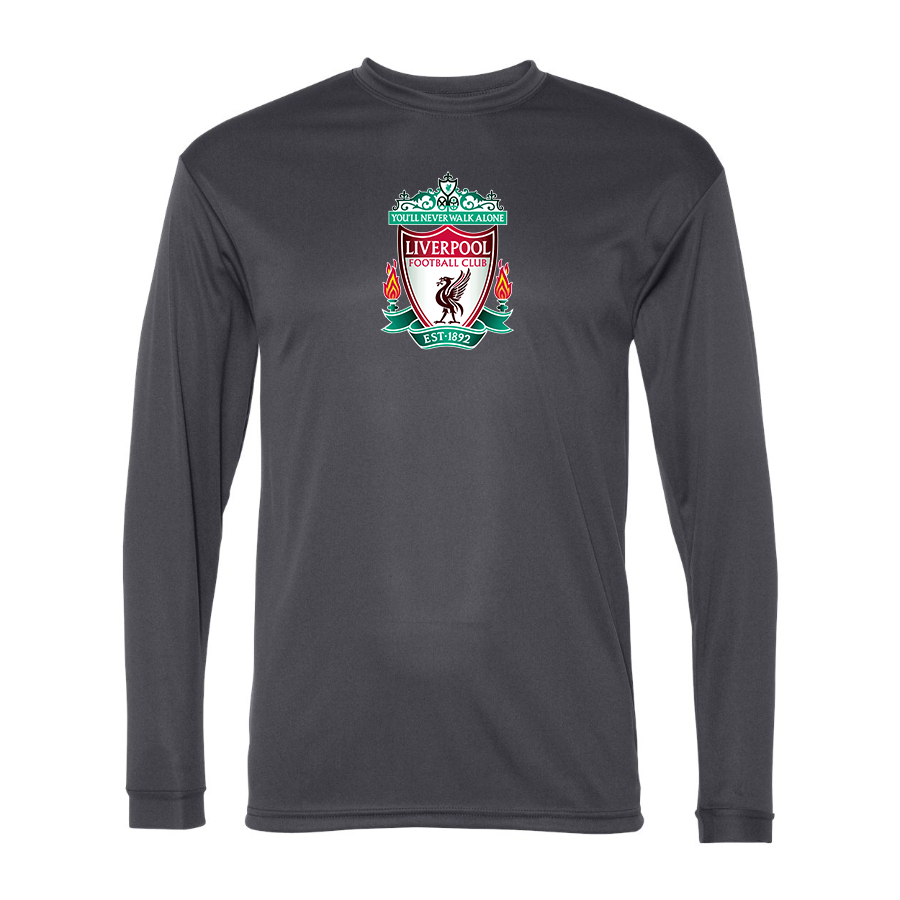 Men’s Liverpool Football Club Est.1892  - C2 Sport - Performance Long Sleeve T-Shirt - 5104