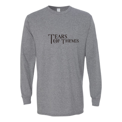 Men's Tear Of Themis Logo Gildan Heavy Cotton Long Sleeve T-Shirt
