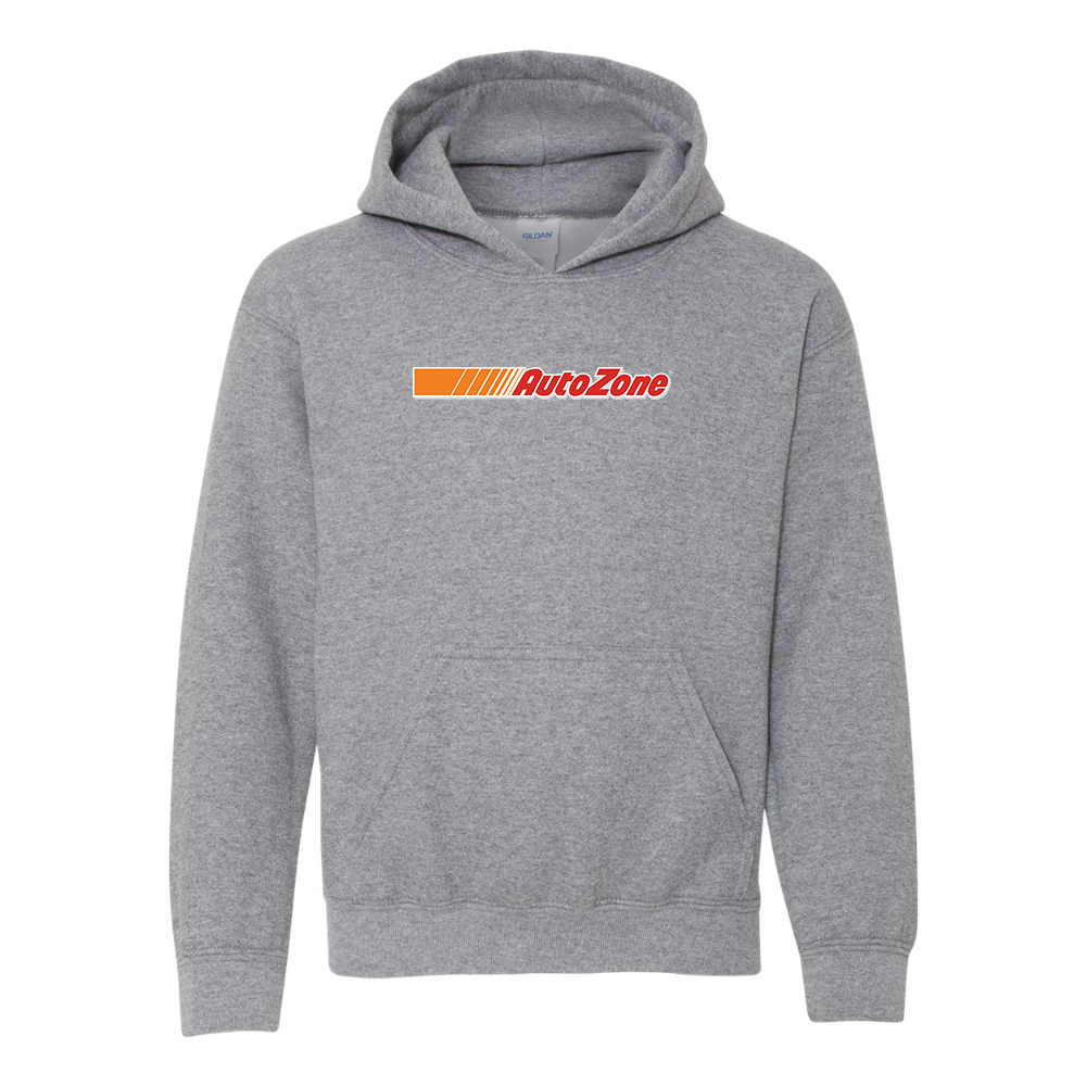 Youth AutoZone Logo Gildan Heavy Blend  Hooded Sweatshirt
