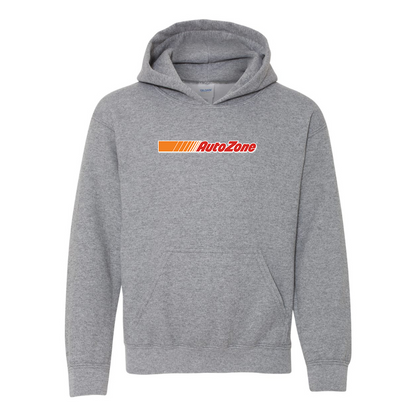Youth AutoZone Logo Gildan Heavy Blend  Hooded Sweatshirt