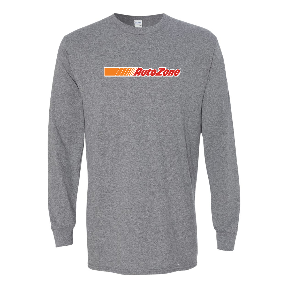 Men's AutoZone Logo Gildan Heavy Cotton Long Sleeve T-Shirt