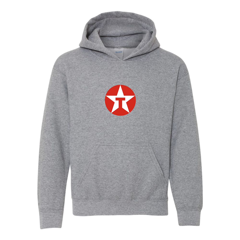 Youth Texaco Logo Gildan Heavy Blend  Hooded Sweatshirt