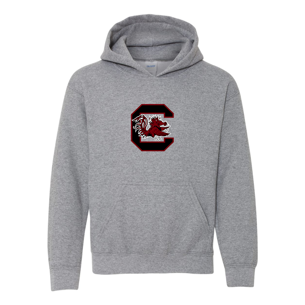 Youth South Carolina Gamecocks Logo Gildan Heavy Blend  Hooded Sweatshirt