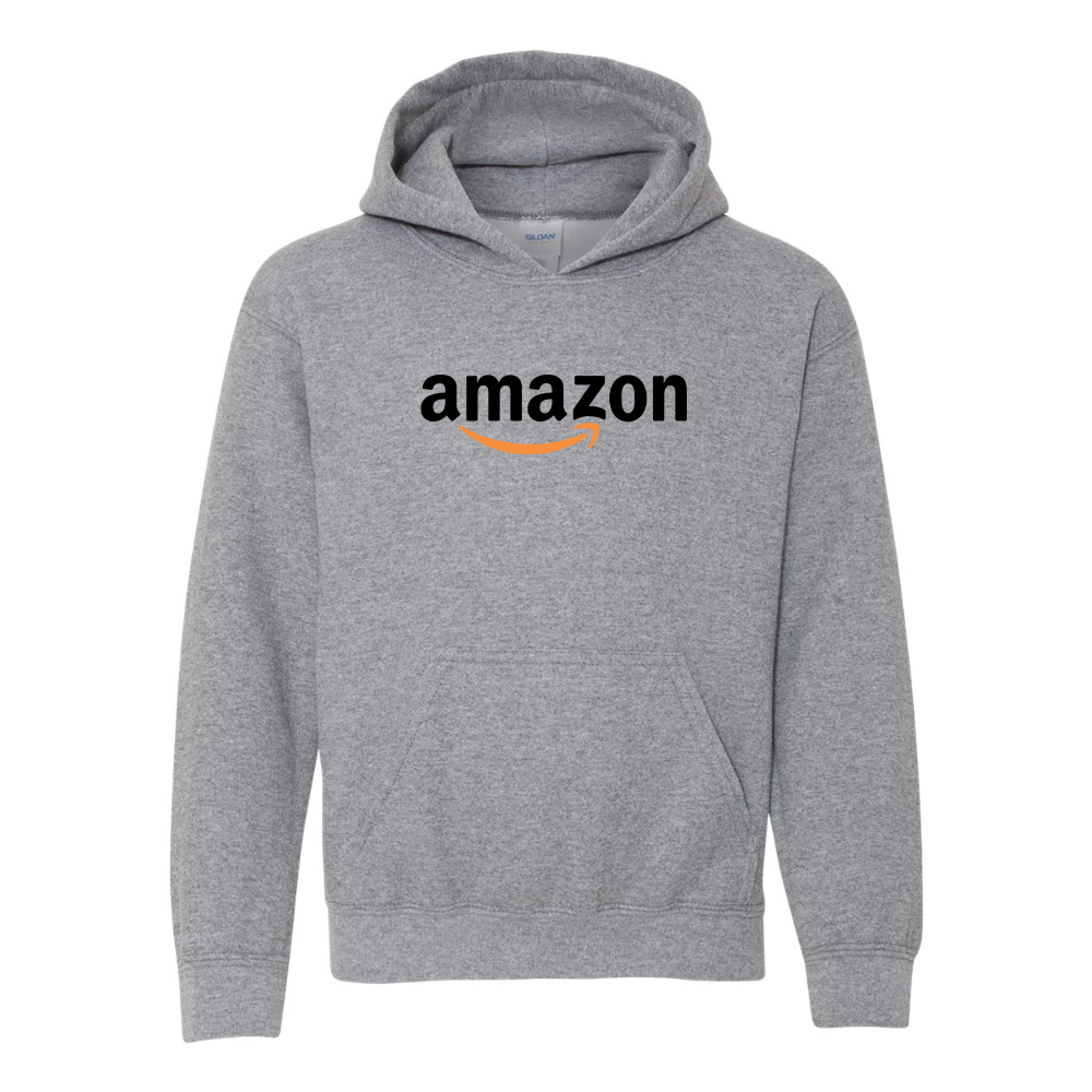 Youth Amazon Logo Gildan Heavy Blend  Hooded Sweatshirt