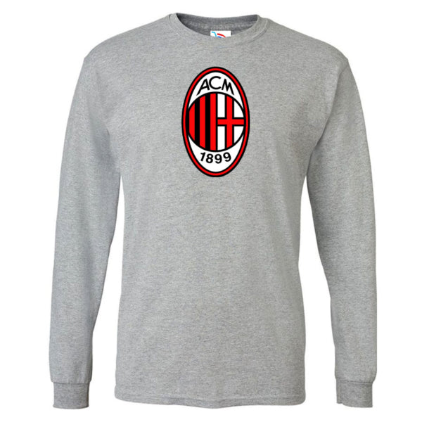 Men’s AC Milan Soccer Long Sleeve T-Shirt