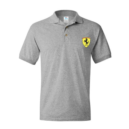 Men’s Ferrari Motorsport Car Dry Blend Polo