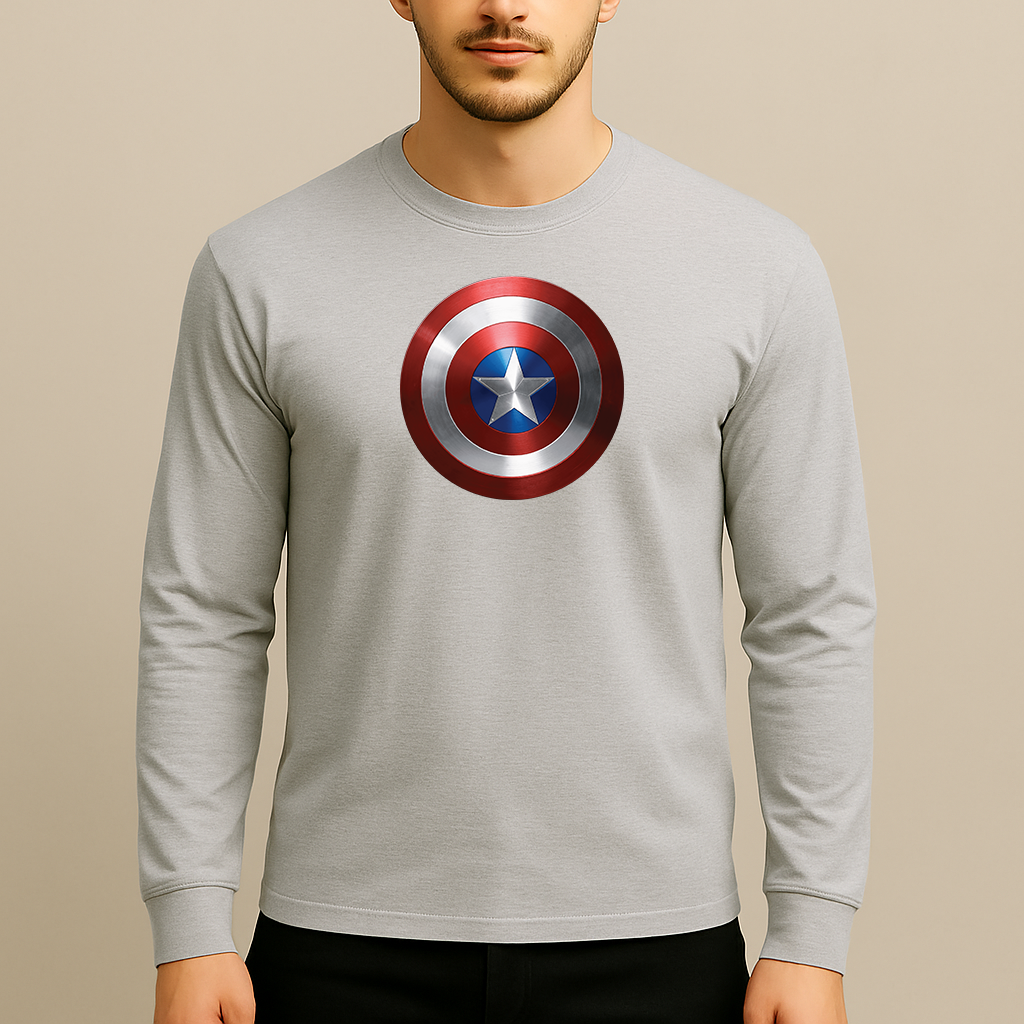 Captain America Long Sleeve T-Shirt