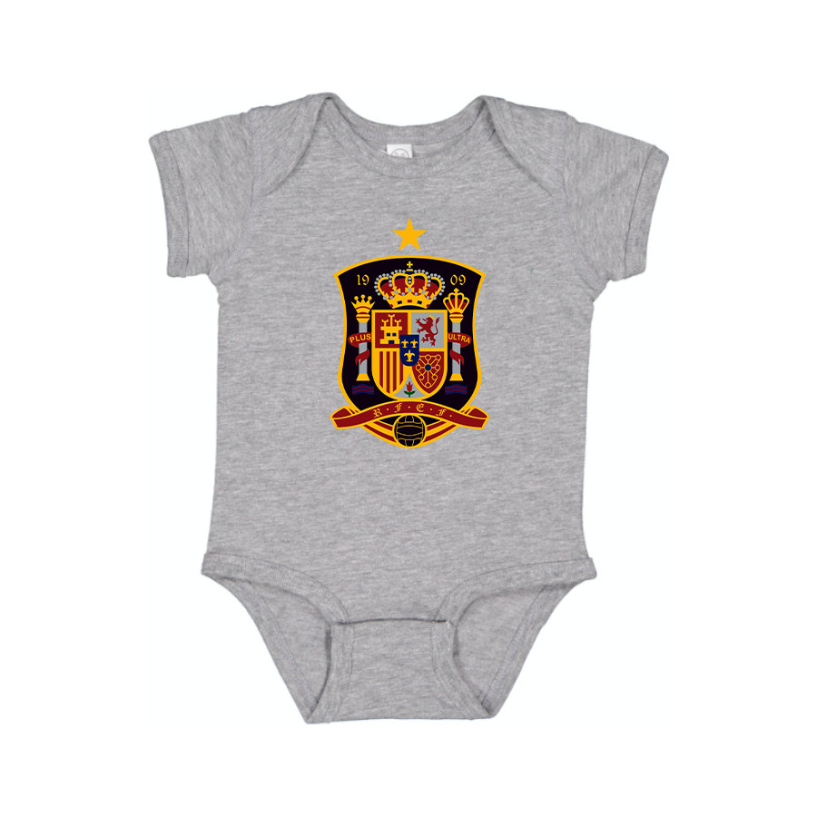 Spain National Soccer Team Baby Romper Onesie